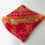 Thumbnail: Large Red, Pink and Lime Green Silk Pocket Square ~ Handkerchief