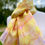 Thumbnail: Amaryllis Bouquet Hand Painted Greens Pure Silk Scarf ~ One Of A Kind