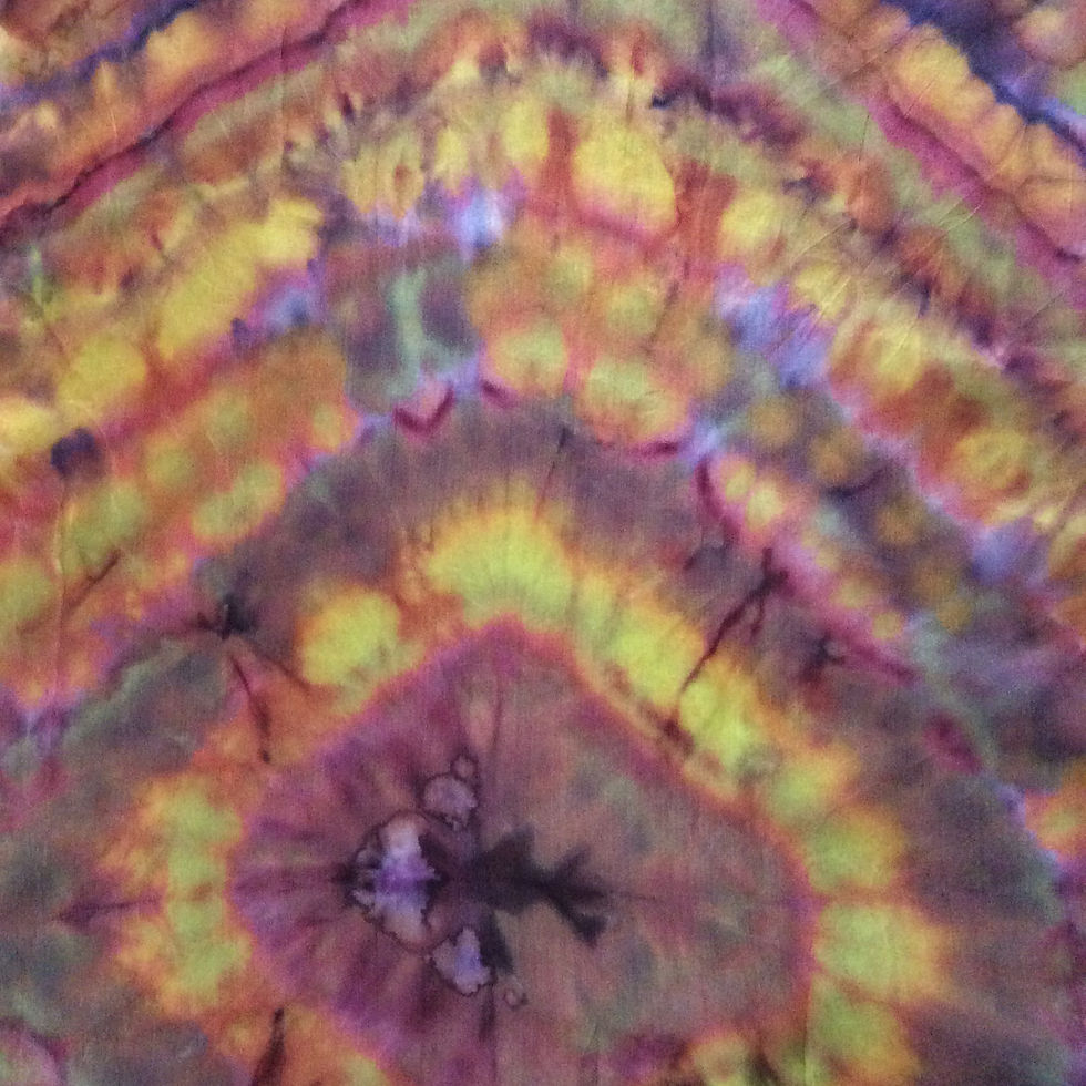 Thumbnail: Copper Beech Hand Painted Pure Silk Scarf ~ One Of A Kind