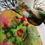 Thumbnail: Tulip Fields Hand Painted Pure Silk Scarf ~ One Of A Kind