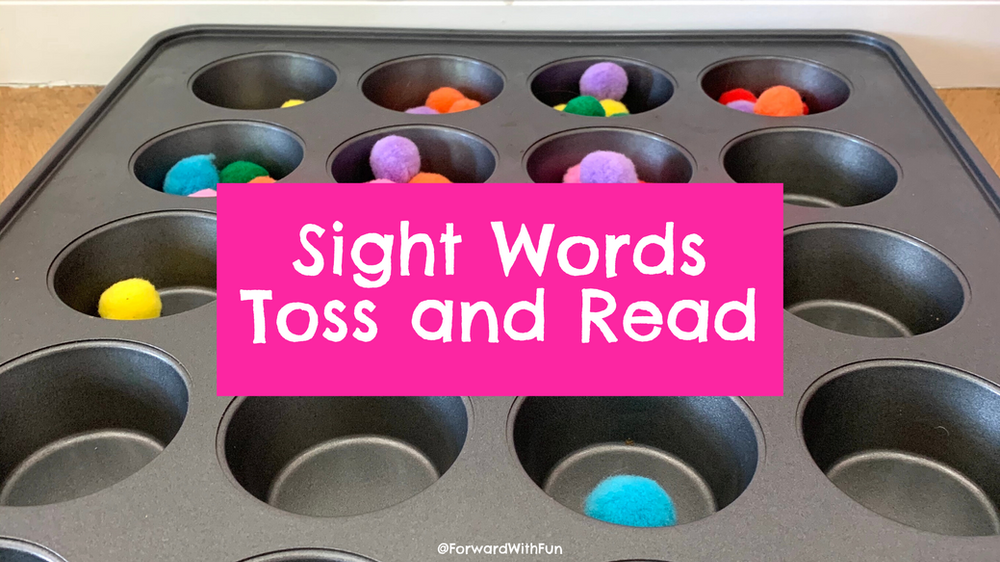 Sight Words Toss and Read Forward With Fun