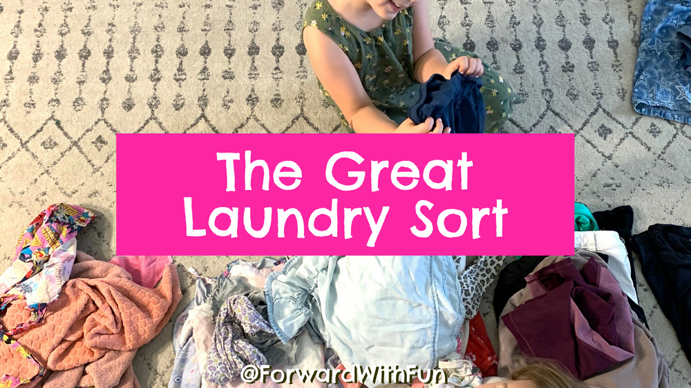 The Great Laundry Sort Math Skills for Preschool