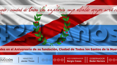 El Ministerio de Producción y Desarrollo Económico, acompaña los festejos por el aniversario de La R