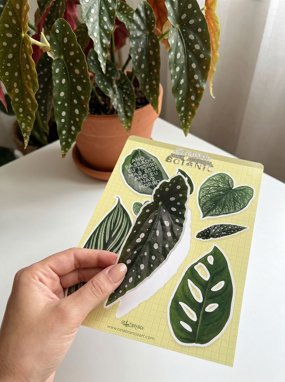 Miniatura: PACK STICKERS JUNK JOURNAL BOTANIC