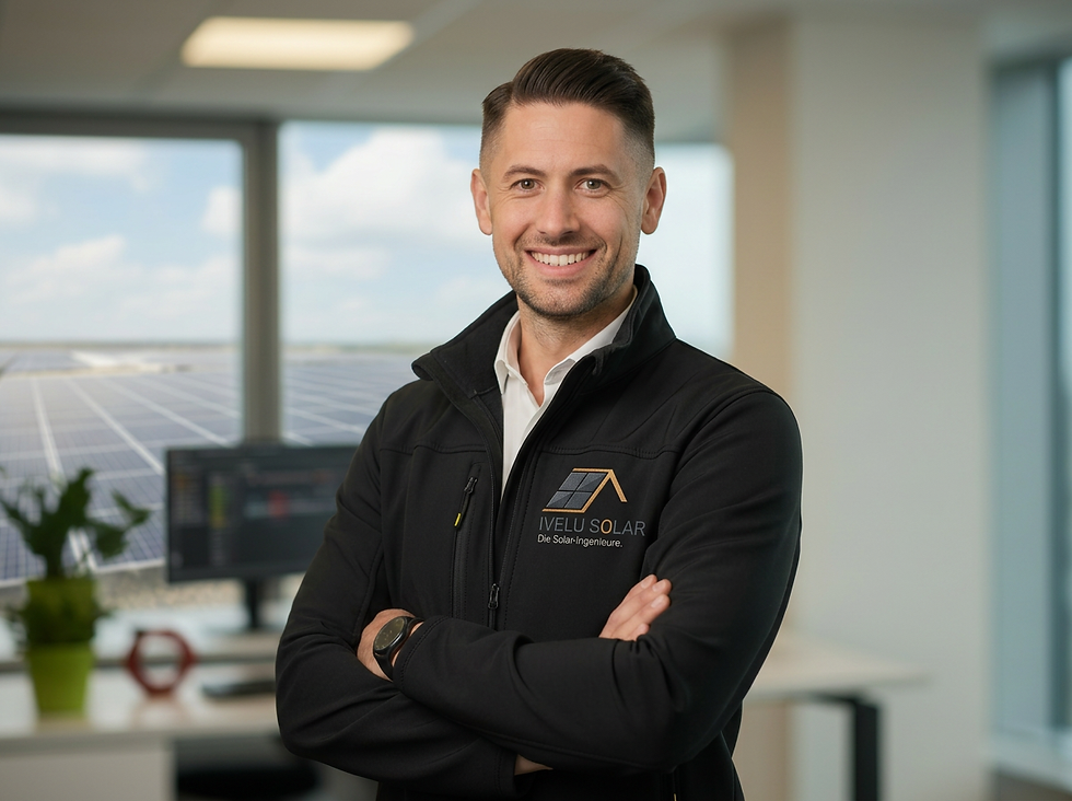 Firefly_Logo auf Jacke austauschen durch das auf dem Bild dargestellte -IVELU SOLAR- 70760