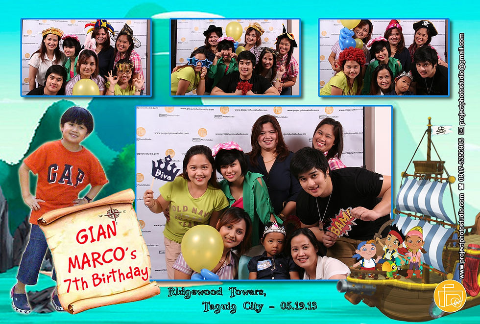 Gian Marco 7th Birthday