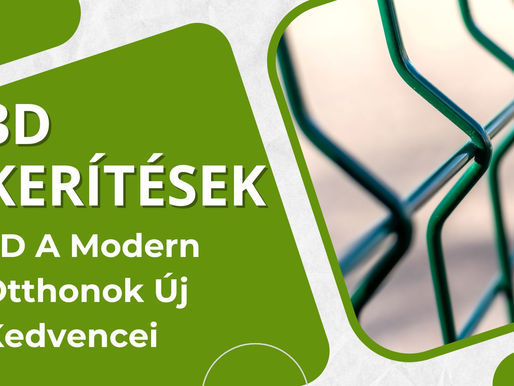 A 3D Kerítések A Modern Otthonok Új Kedvencei lettek, de miért?