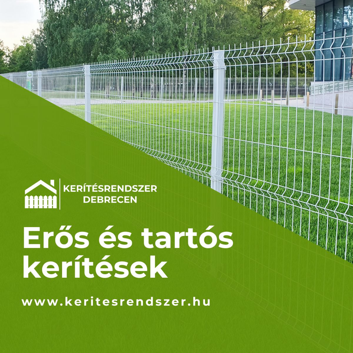 Kerítés építés | Kerítésrendszer Debrecen