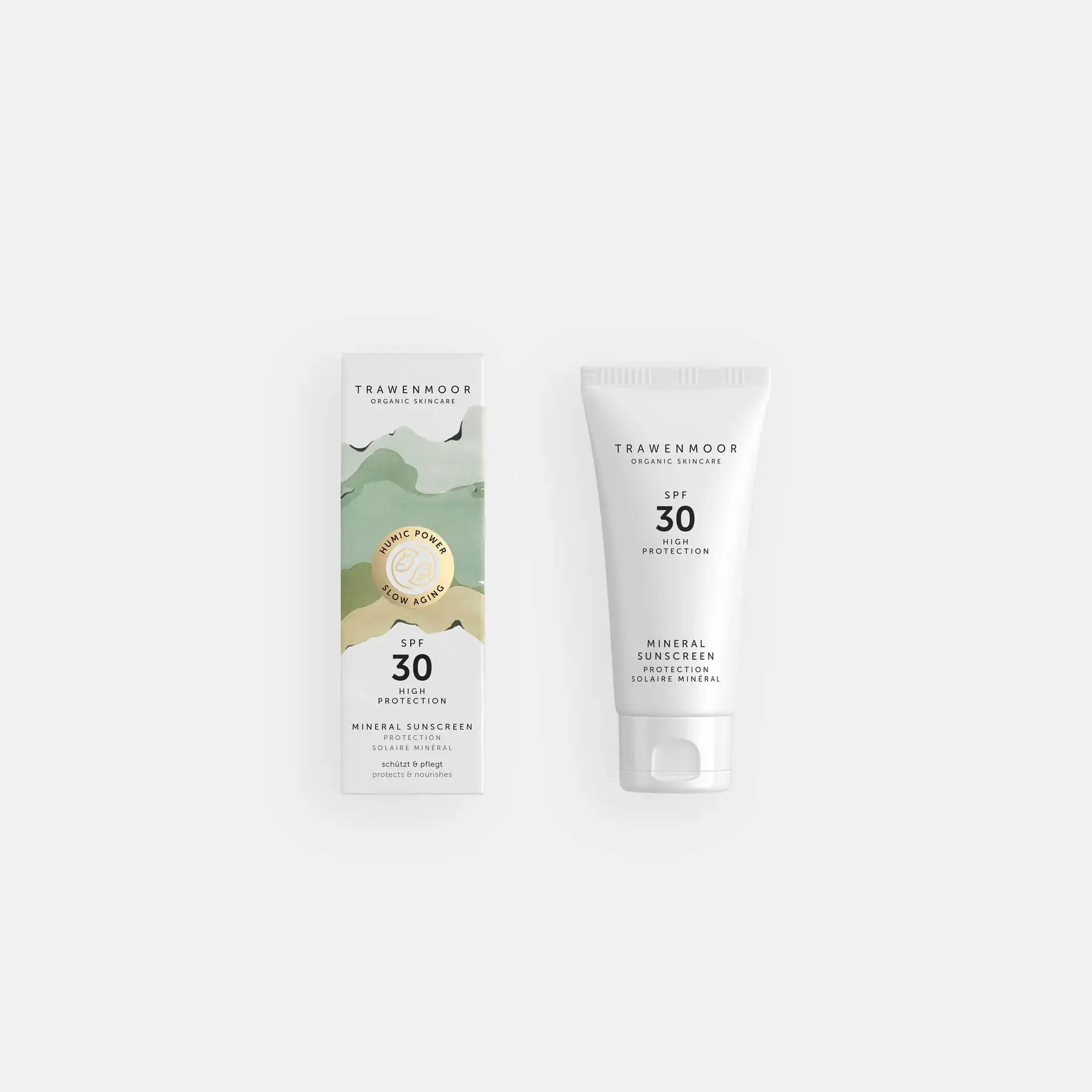 TRAWENMOOR Mineral Sunscreen LSF 30 - Naturkosmetik für das Gesicht