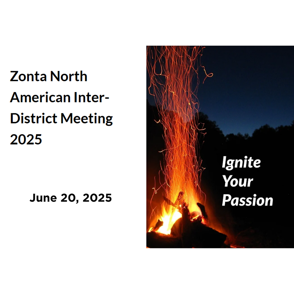 Zonta 2025 North American Inter-District Meeting