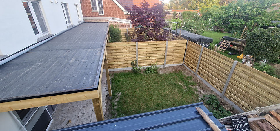 Omheining hout