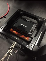 subwoofer met losse versterker