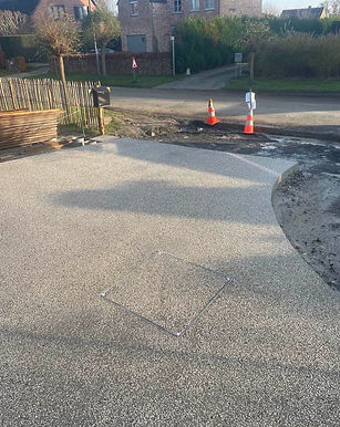 Uitgewassen betonvloeren