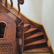 Restauratie houtwerk trap Gent