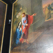 Reiniging schilderij kerk Brugge