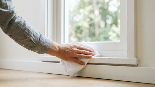 Schoonmaak na renovatie