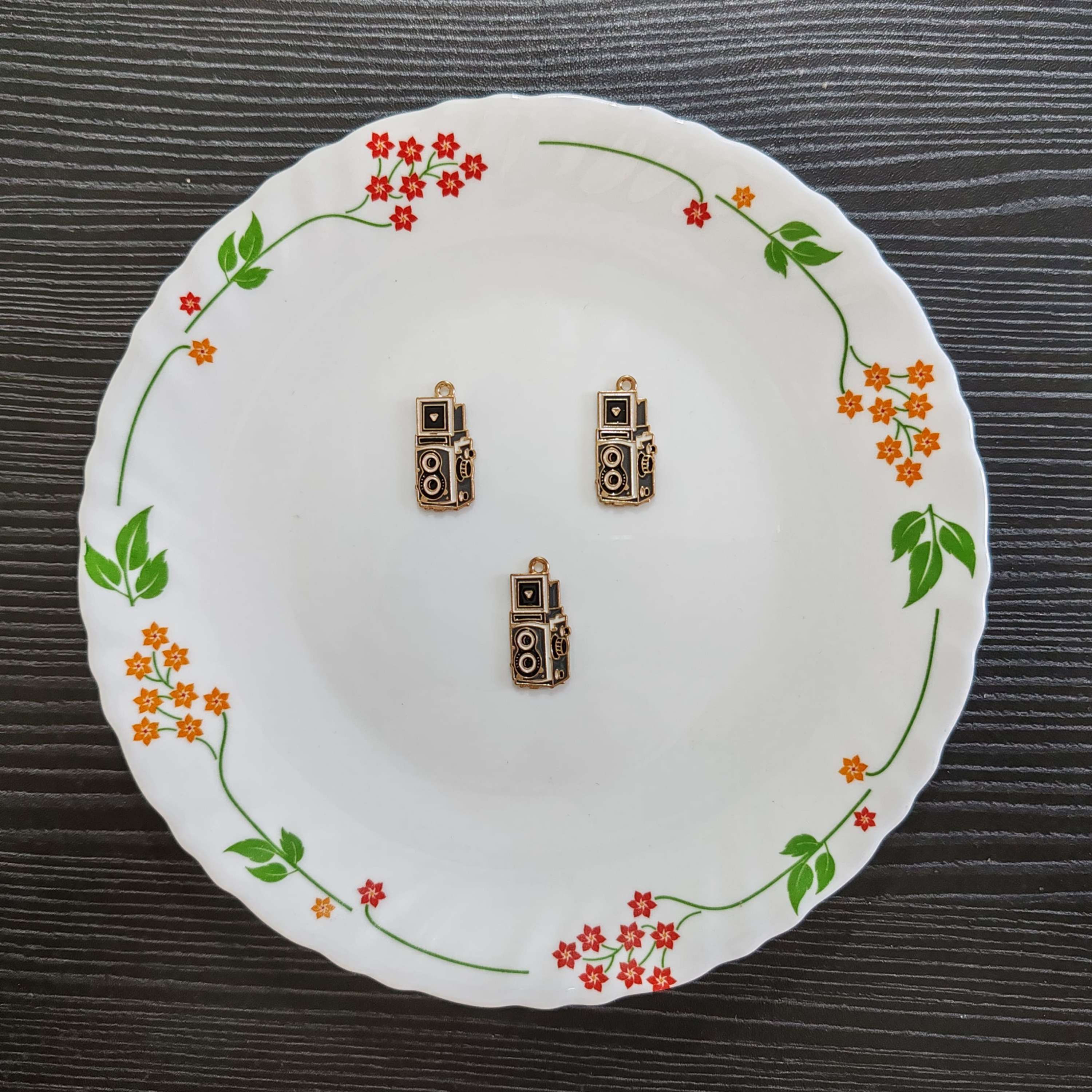 Vintage Dual Port Camera Charm