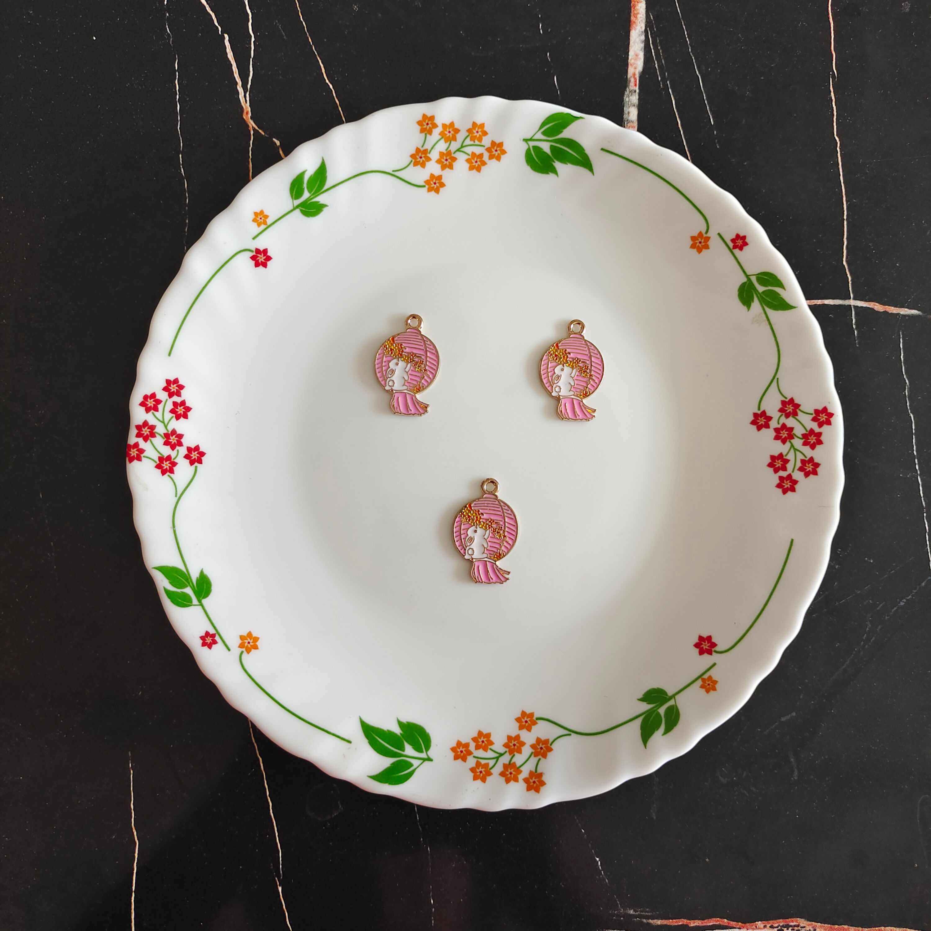 Rabbit in Lantern Charm