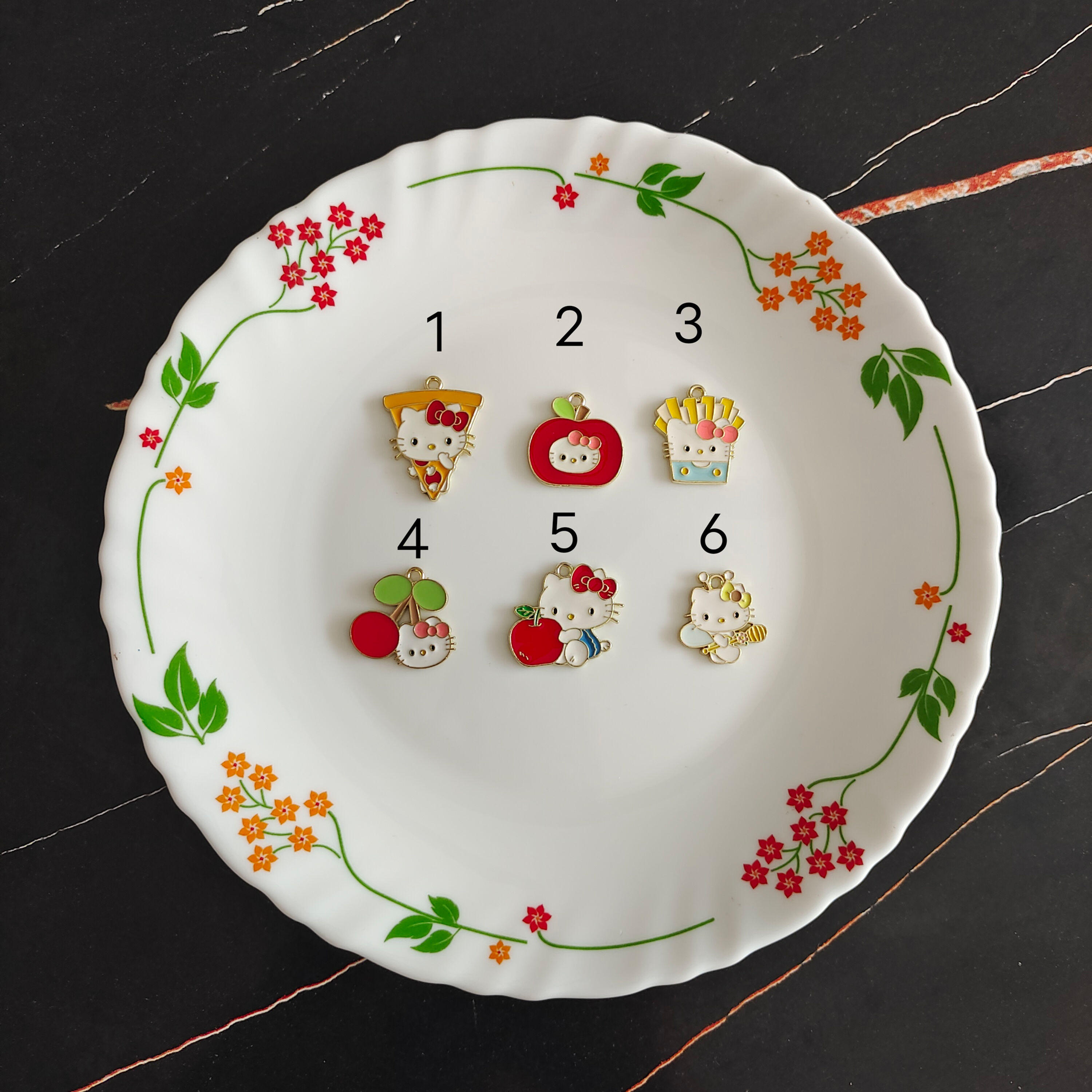 Foodie Hello Kitty Charm