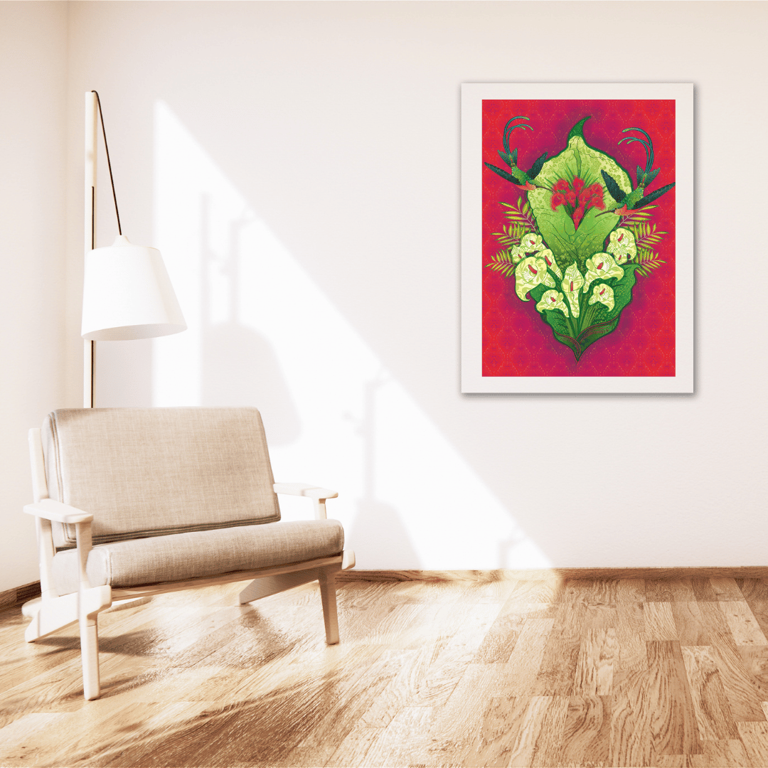 Fine Art grafika Kalia