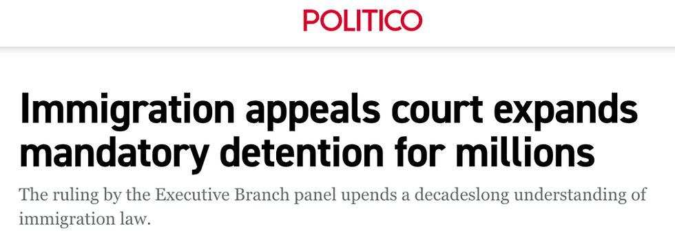 (截图来自Politico)