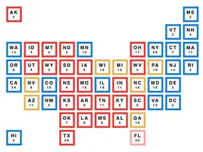 2024美国大选观战指南：两党必争之地有哪些？结果何时出炉？