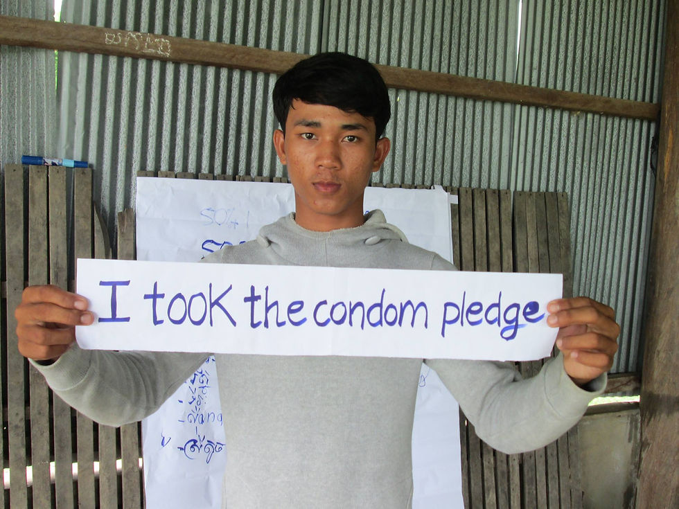 I took The Condom Pledge!