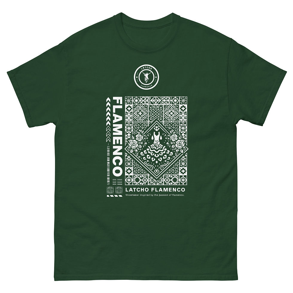 Miniature : Authentique Tee-Shirt Latcho Flamenco OFICIAL unisexe