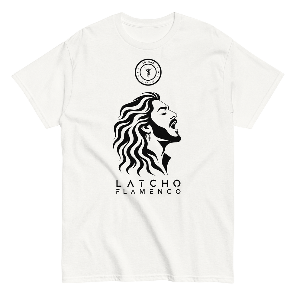 Miniatura: Camiseta unisex “Cantaor” – Latcho Flamenco Oficial