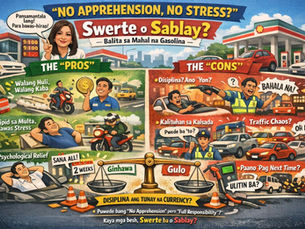 Suggestion lang po: No Apprehension, No Stress (?)