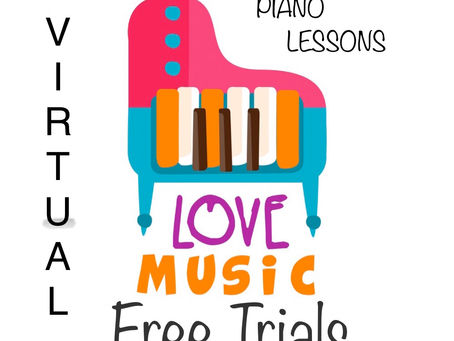 FREE TRIAL PIANO LESSONS 🎶  