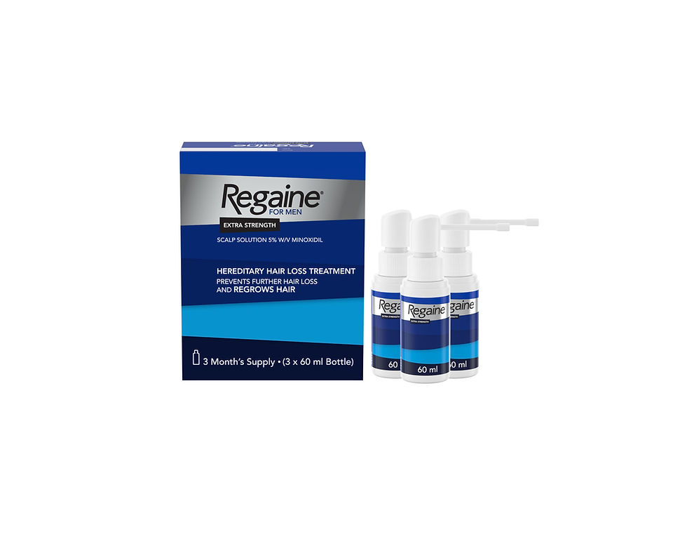 Regaine Rogaine 3 Foam Bottles
