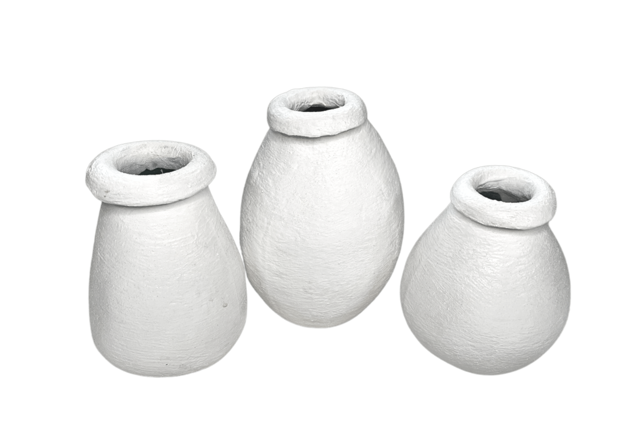 Assorted White Bud vase