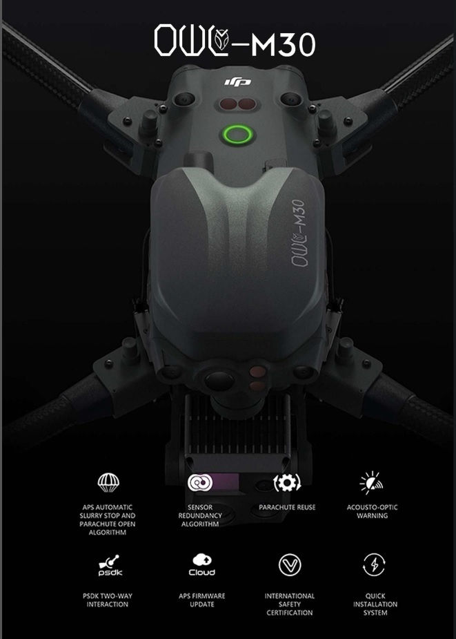 Miniatura: Paraquedas OWL M30 DRONE DJI - FLYFIRE Technology