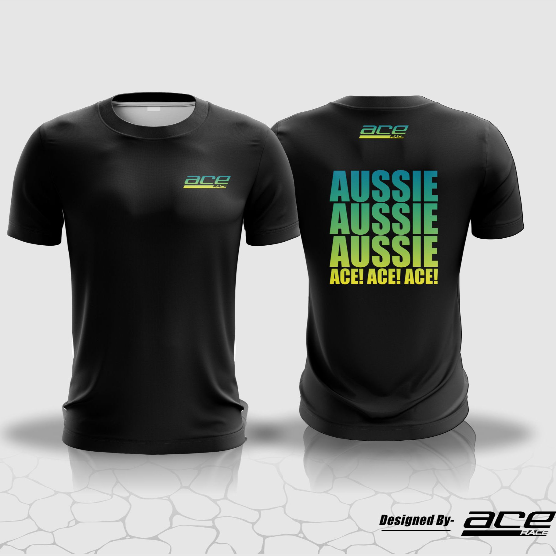 Youth Tee - Aussie Aussie Aussie Ace ! Ace ! Ace !