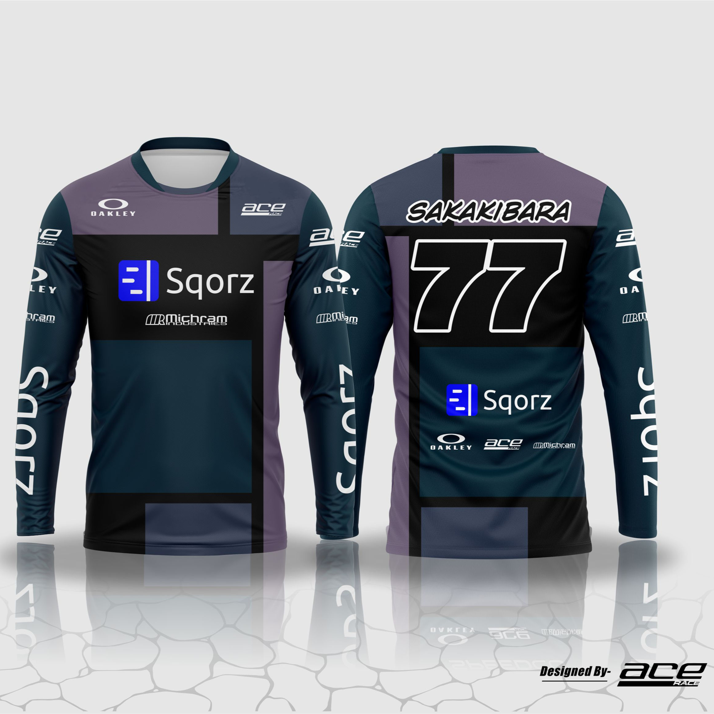 Saya Sakakibara 2025 Adult Aero Fit Jersey - Dark