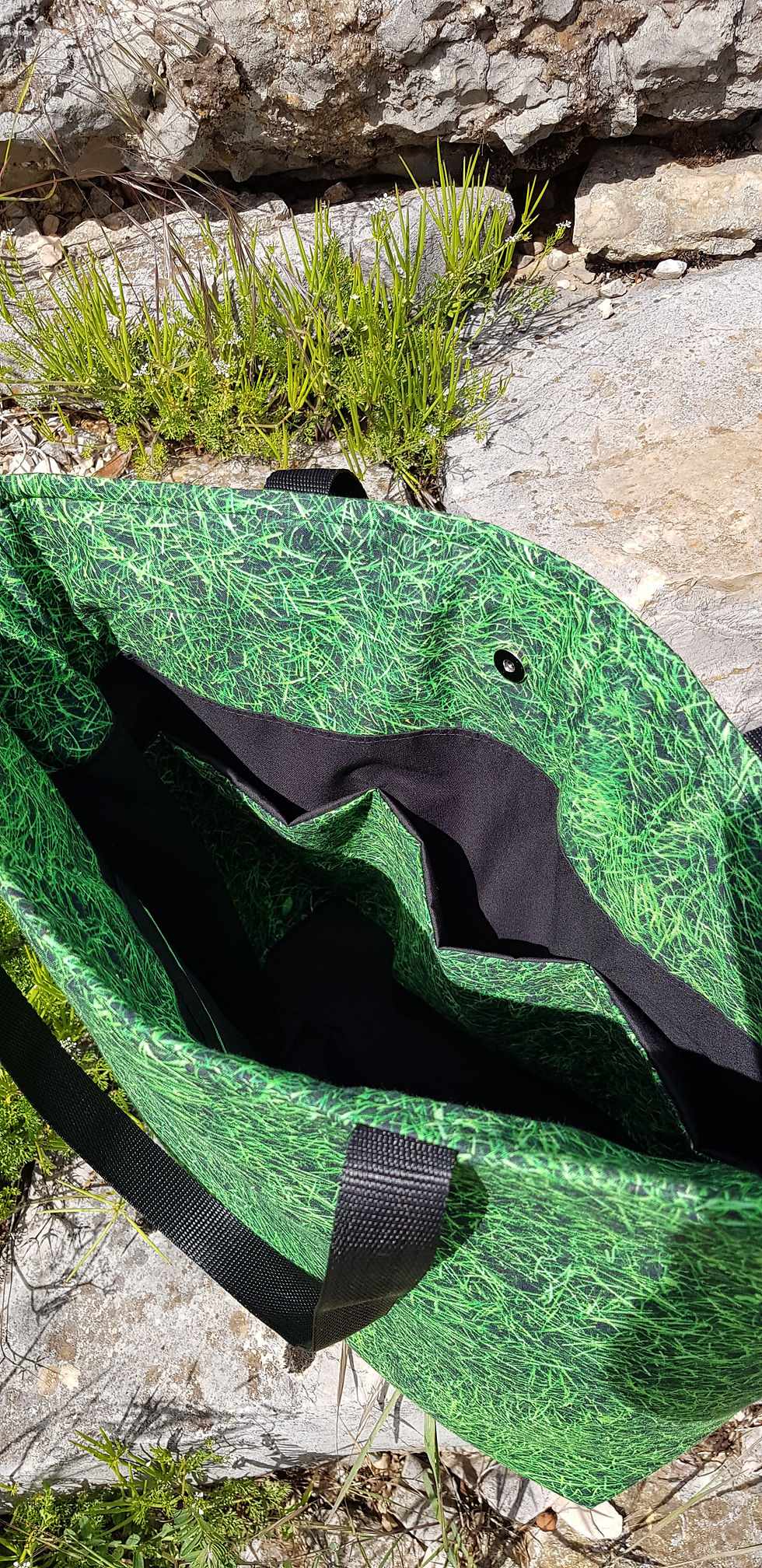 Miniature : Sac cabas "gazon"