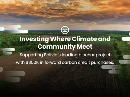 Scaling Carbon Removal: Klima Foundation Backs Exomad Green with $350K Forward Purchase