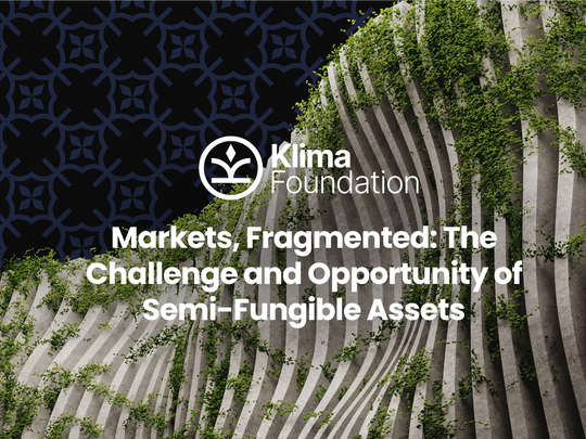 Repricing Carbon: Klima 2.0 and the Market Infrastructure for Semi-Fungible Assets