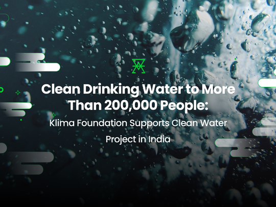 Klima Foundation Allocates Funds to Support Clean Water Project