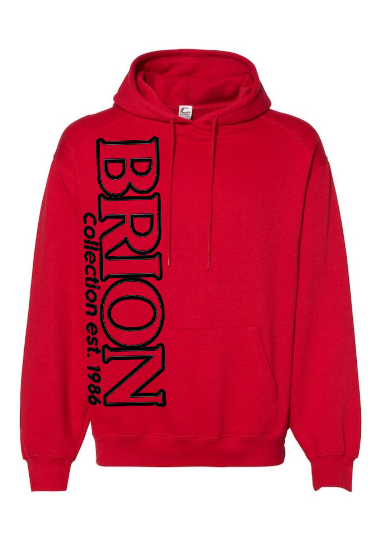 MEN'S HOODIE RED  #100100