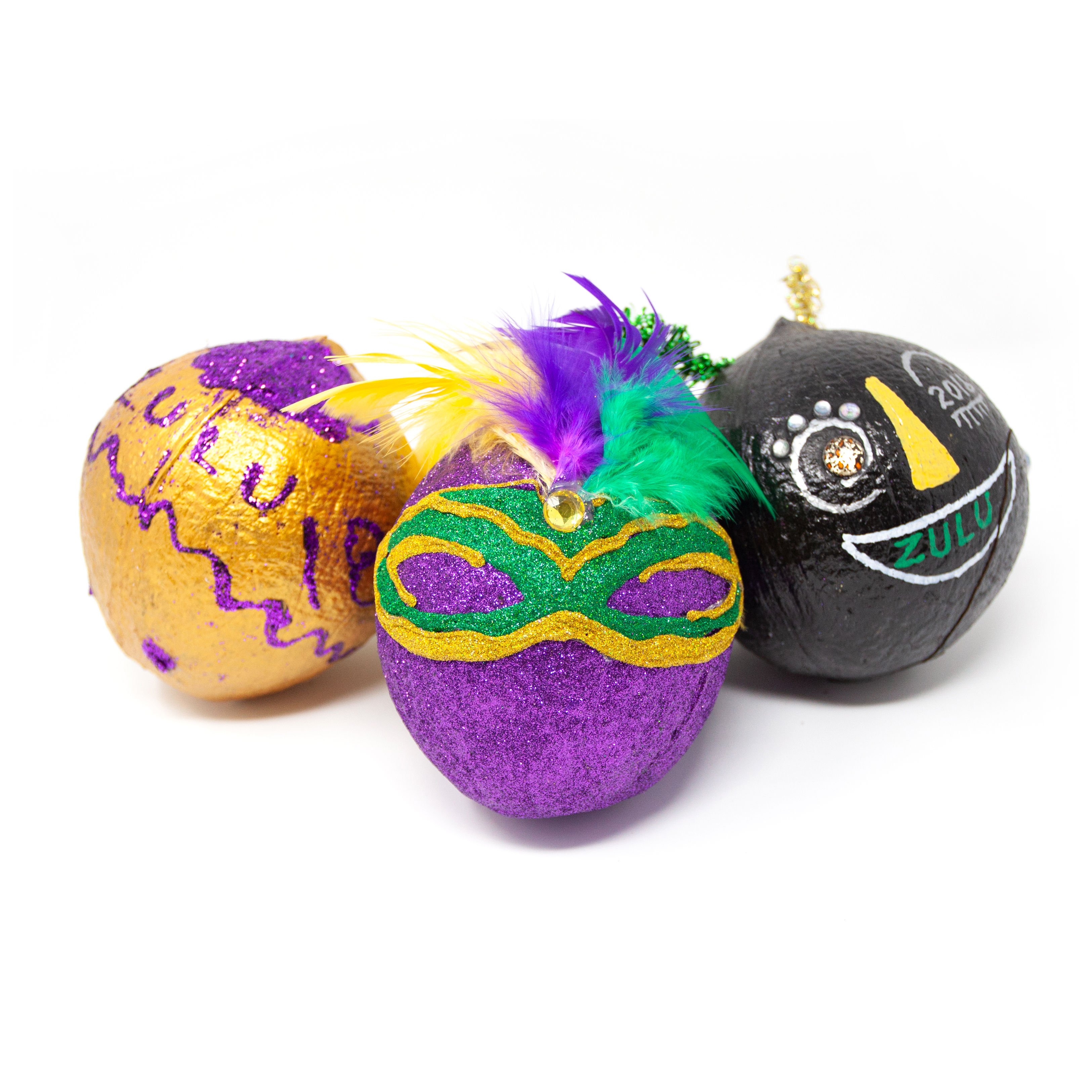Krewe of Zulu Coconuts