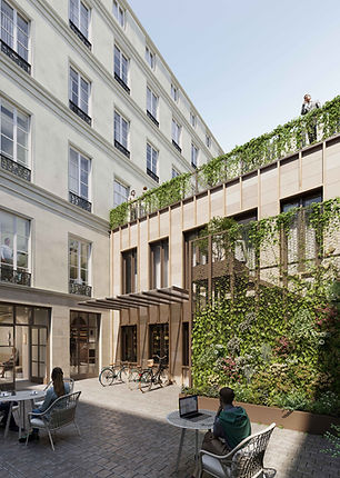 Réhabilitation d'un immeuble de bureau