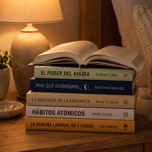 5 libros para leer antes de dormir que te cambian por dentro sin que te des cuenta