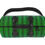 Thumbnail: The Robin|Rodeo Duffle For Men In Black With Green and Blue Gradient - Monogram