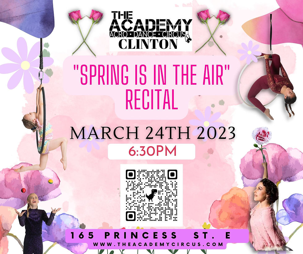 Spring Is In The Air - Clinton Spring Recital