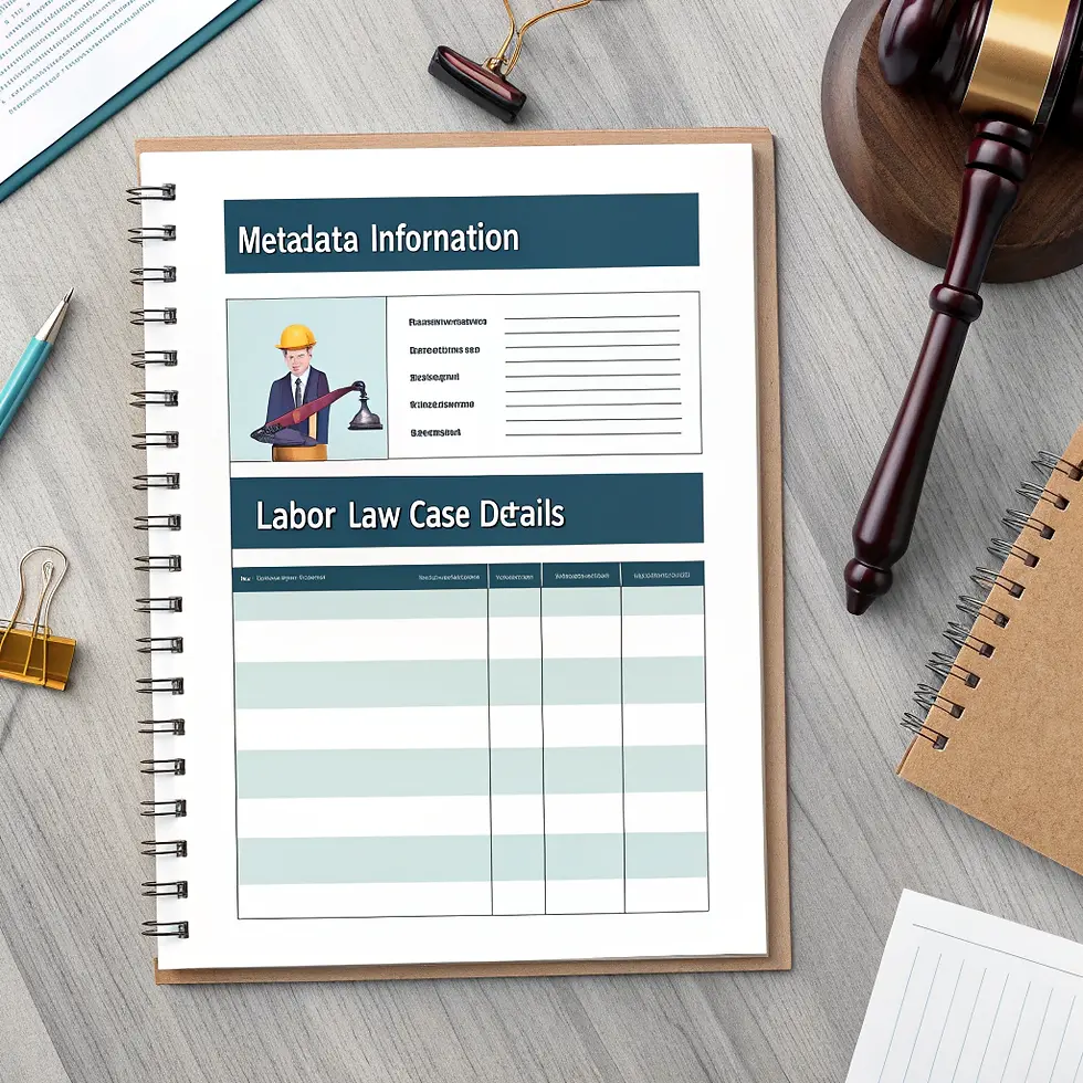 Metadados na Prova Trabalhista