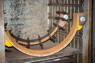 Regarnissage de bandes de frein