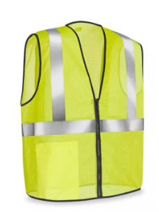Zipper Hi-Vis Safety Vest