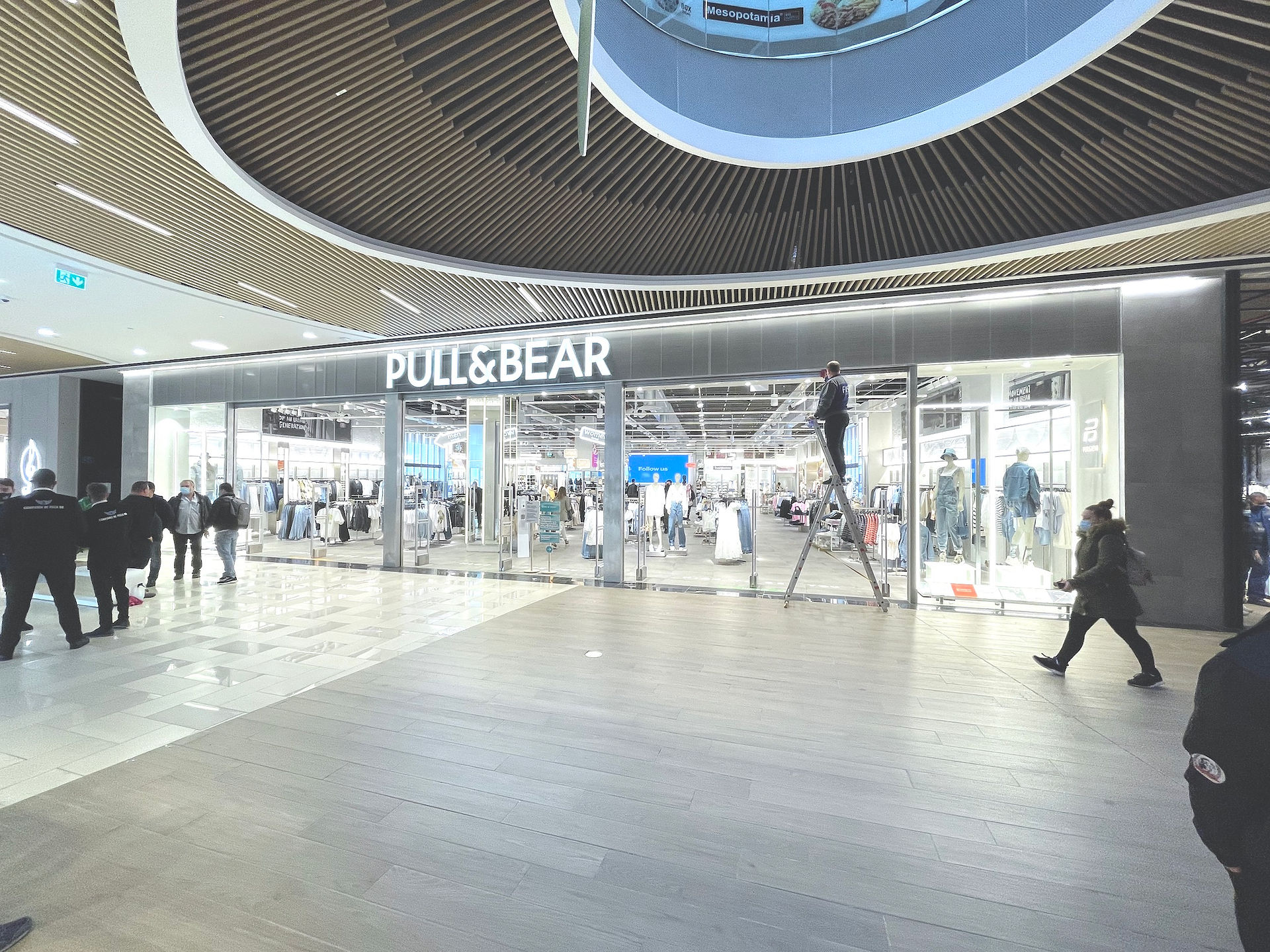 shop front design, site survey, fire department approval, project management